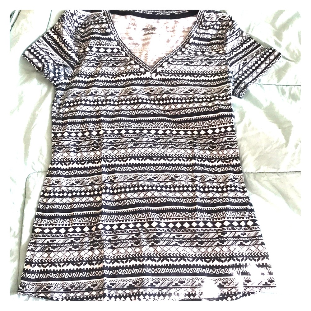 Aztec Print Tee